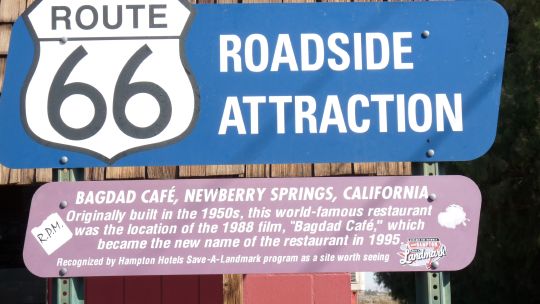 09-010 - Panneau de signalisation de la Route 66